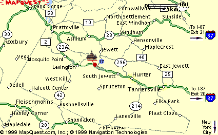 Lexington-St.John-Hunter Map